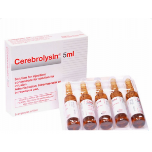 CEREBROLYSIN 215.2 MG / ML ( CEREBROLYSIN ) IM IV 5 ML 5 AMPOULES